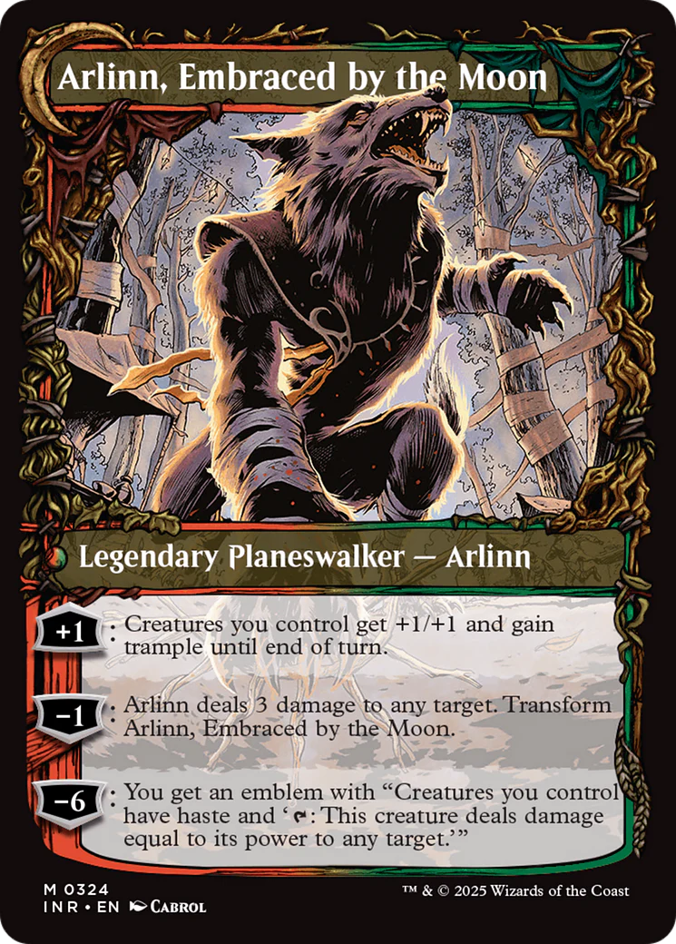 Arlinn Kord // Arlinn, Embraced by the Moon (INR-324) - Innistrad Remastered: (Showcase) Foil - Image 3