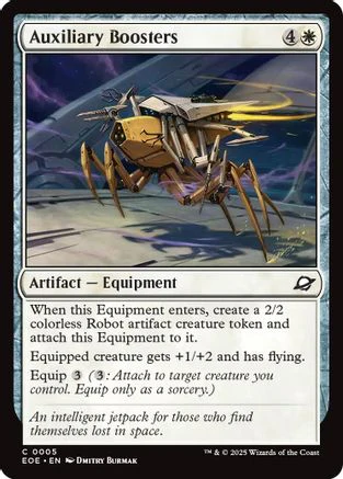 Auxiliary Boosters (EOE-005) - Edge of Eternities Foil
