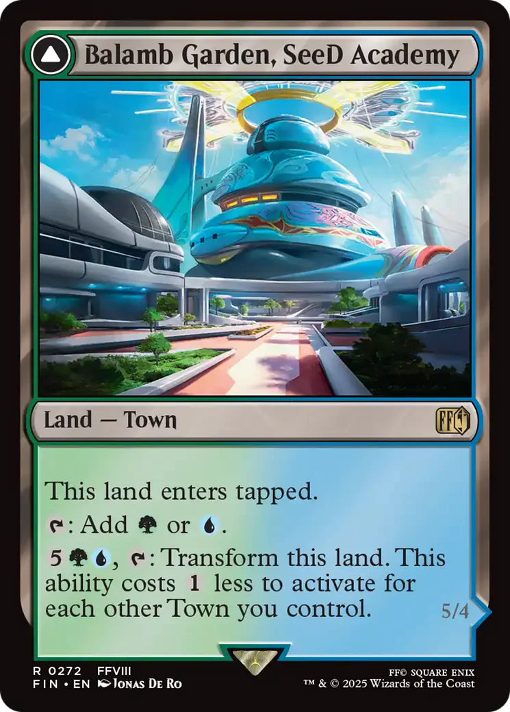 Balamb Garden, SeeD Academy // Balamb Garden, Airborne (FIN-272) - FINAL FANTASY Foil - Image 4