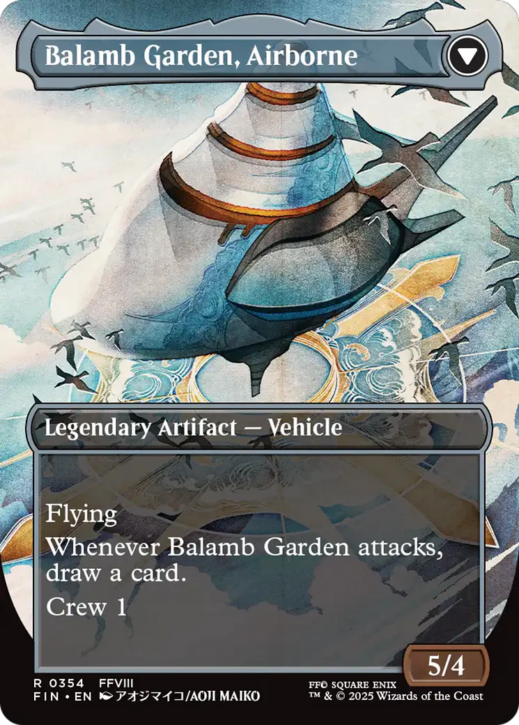 Balamb Garden, SeeD Academy (Borderless) (FIN-354) - FINAL FANTASY (Borderless) Foil - Image 3