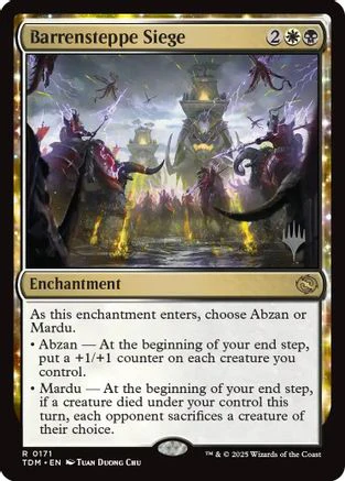 Barrensteppe Siege (PPTDM-171) - Promo Pack: Tarkir: Dragonstorm