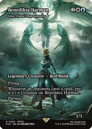 Benedikta Harman - Ishai, Ojutai Dragonspeaker (Showcase) (FCA-053) - FINAL FANTASY: Through the Ages