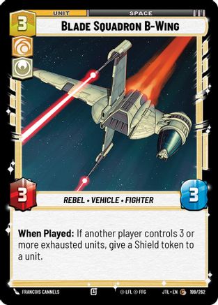 Blade Squadron B-Wing (199/262) - Jump to Lightspeed