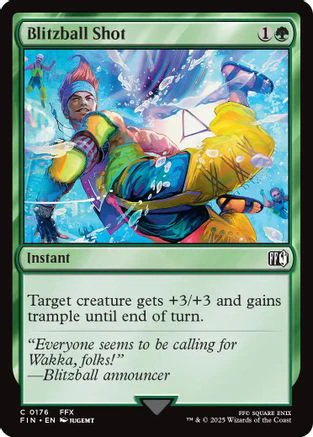 Blitzball Shot (FIN-176) - FINAL FANTASY Foil