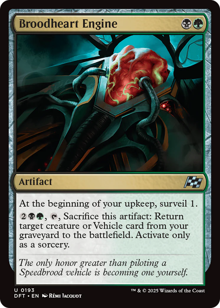Broodheart Engine (DFT-193) - Aetherdrift