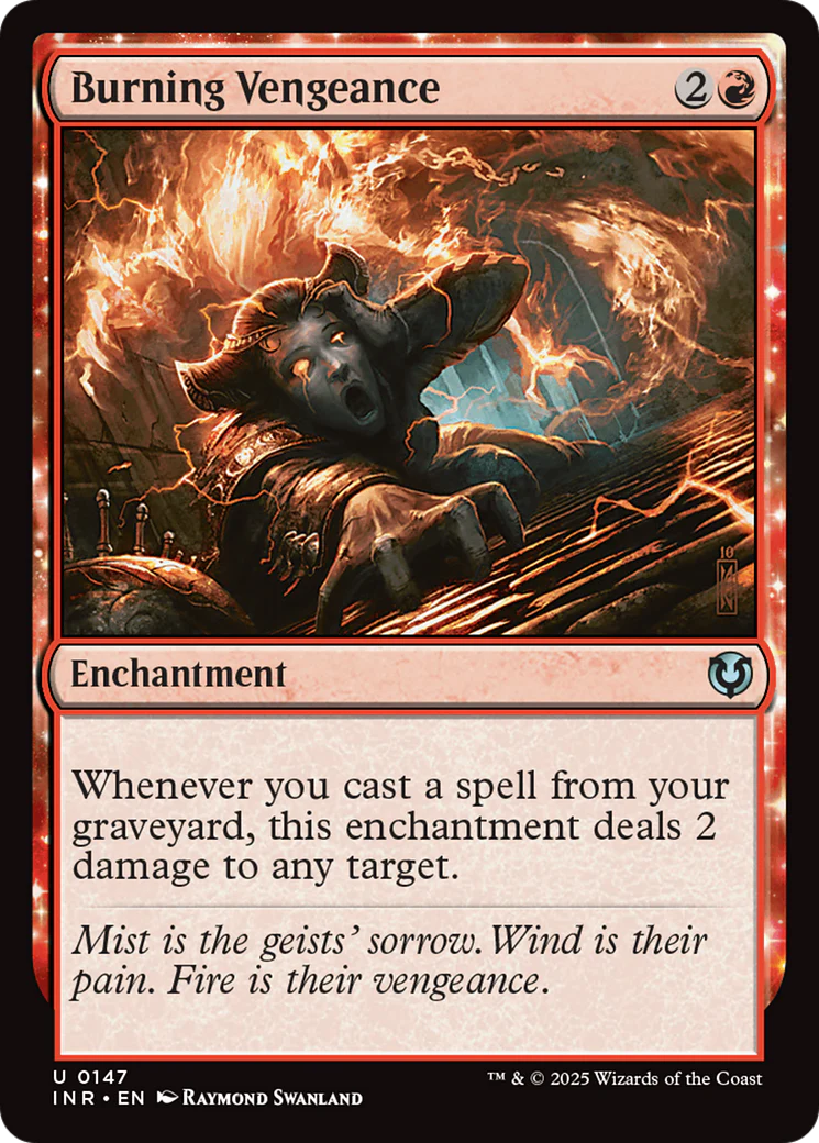 Burning Vengeance (-147) - Innistrad Remastered