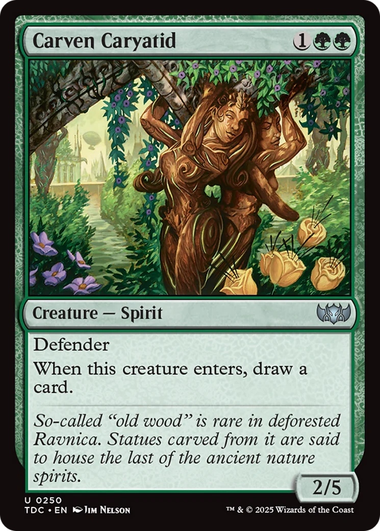Carven Caryatid (TDC-250) - Tarkir: Dragonstorm Commander