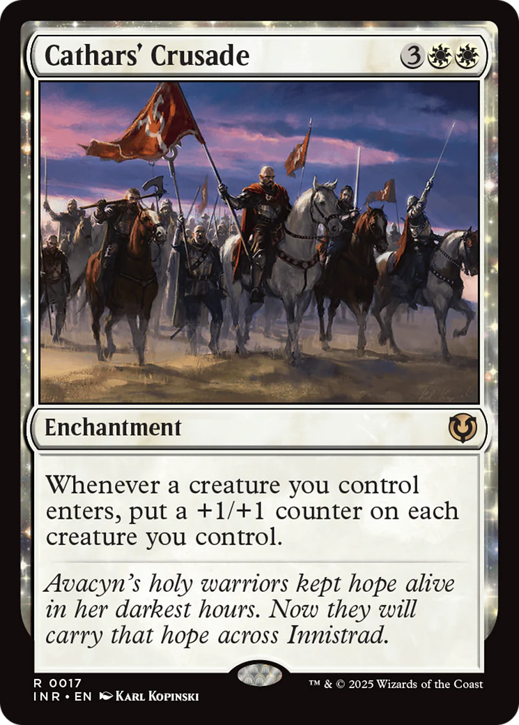 Cathars' Crusade (-017) - Innistrad Remastered Foil