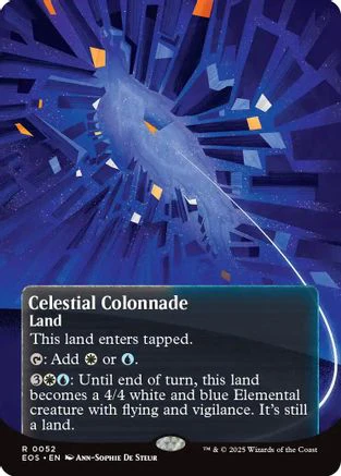 Celestial Colonnade (0052) (Borderless) (EOS-052) - Edge of Eternities: Stellar Sights