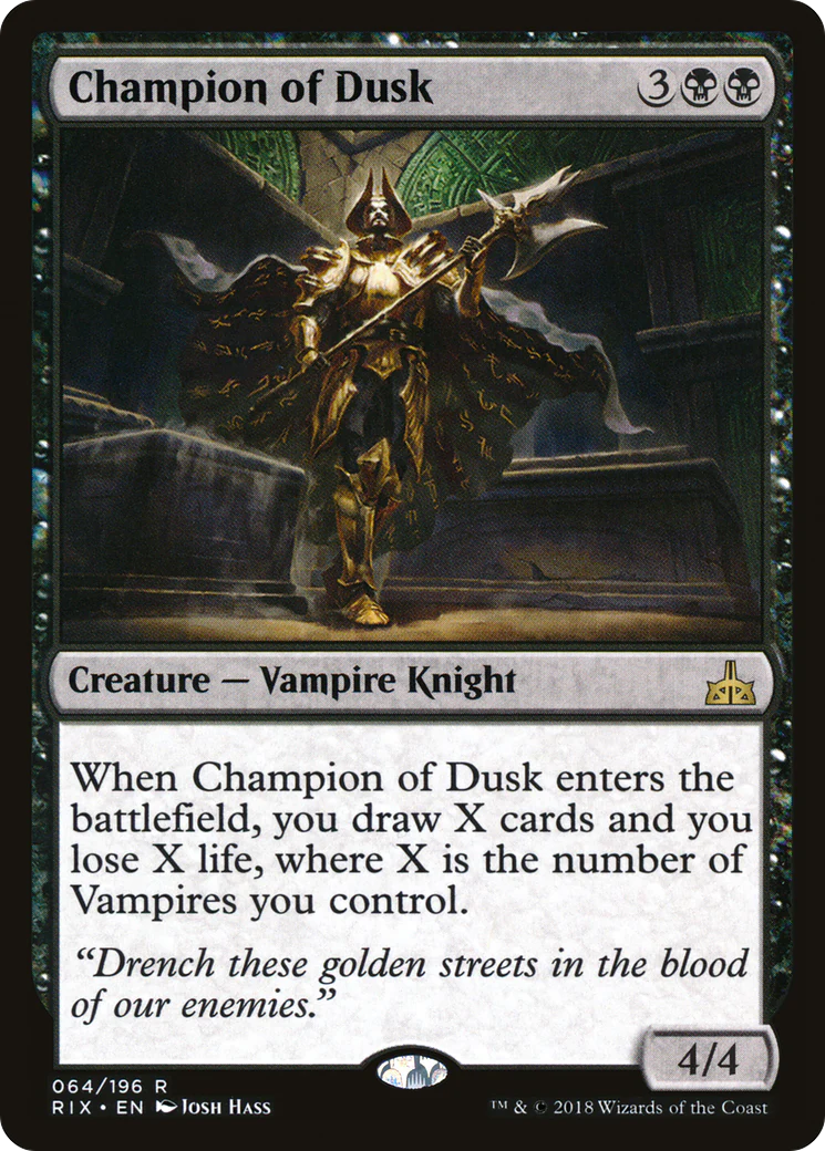 Champion of Dusk (RIX-064) - Rivals of Ixalan
