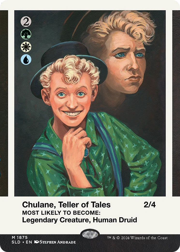 Chulane, Teller of Tales // Chulane, Teller of Tales (SLD-1875) - Secret Lair Drop (Borderless) Foil - Image 4