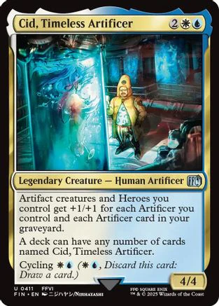 Cid, Timeless Artificer (0411) (FIN-411) - FINAL FANTASY