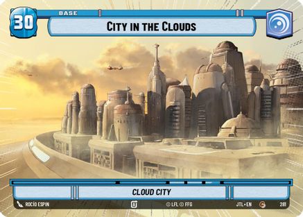 City in the Clouds // X-Wing (Hyperspace) (281 // T06) - Jump to Lightspeed