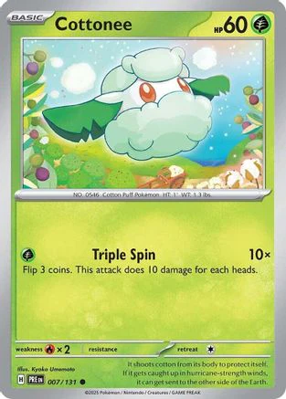 Cottonee - SV Prismatic Evolutions