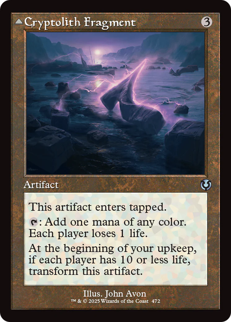 Cryptolith Fragment (Retro Frame) (-472) - Innistrad Remastered Foil