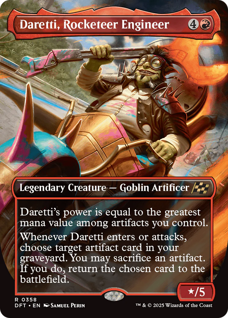 Daretti, Rocketeer Engineer (Borderless) (DFT-358) - Aetherdrift