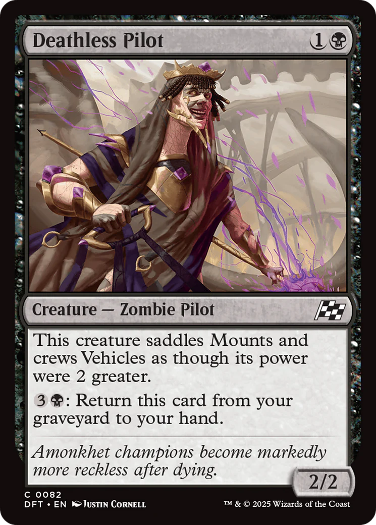 Deathless Pilot (DFT-082) - Aetherdrift