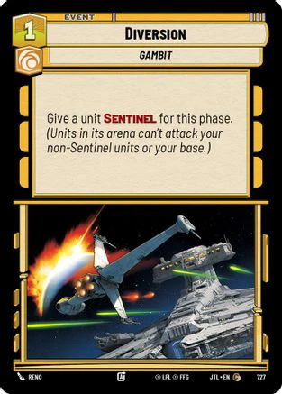 Diversion (Foil) (727) - Jump to Lightspeed Foil
