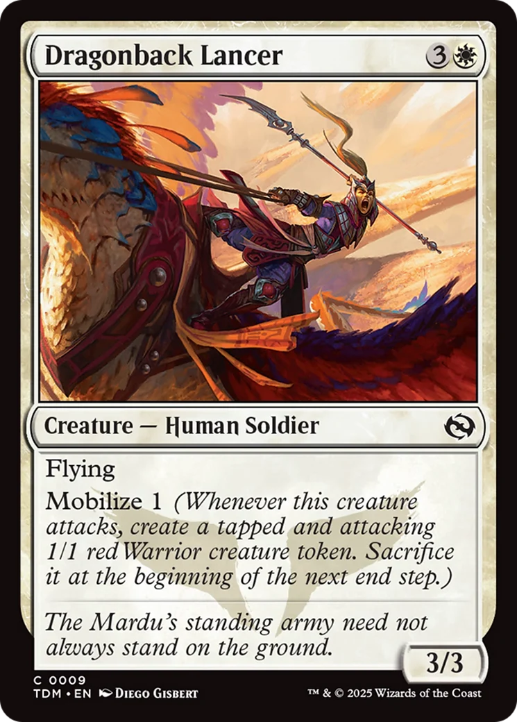 Dragonback Lancer (TDM-009) - Tarkir: Dragonstorm