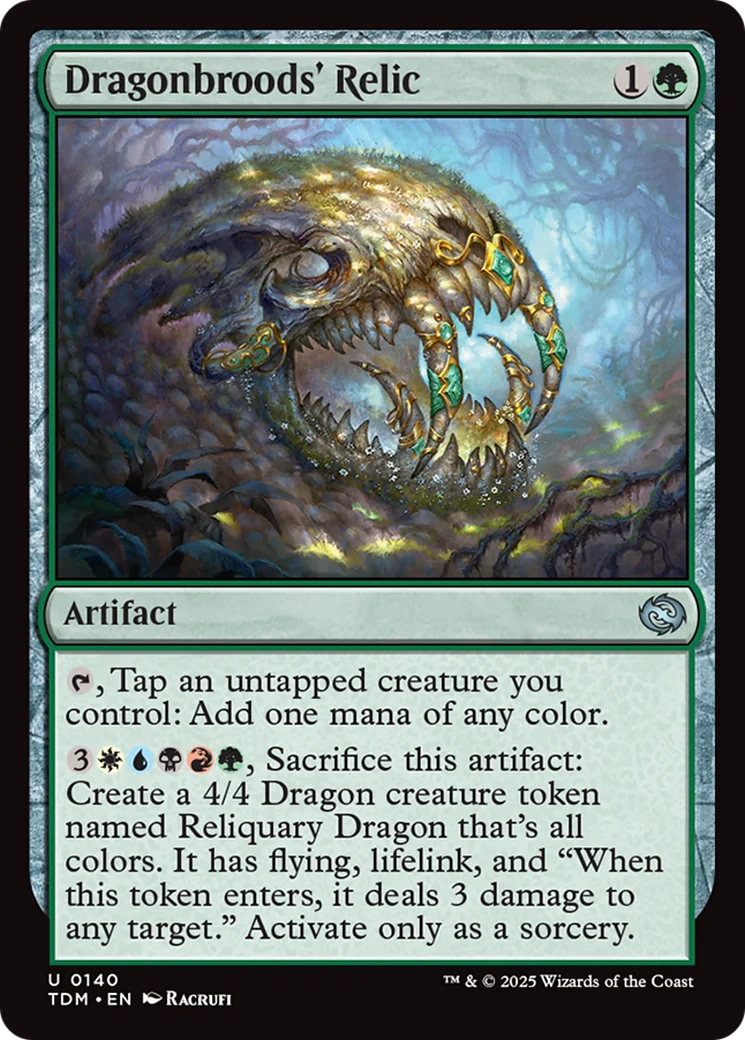 Dragonbroods' Relic (TDM-140) - Tarkir: Dragonstorm