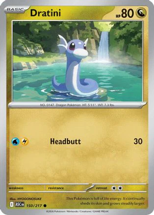 Dratini 150 - ME Ascended Heroes Reverse Holofoil
