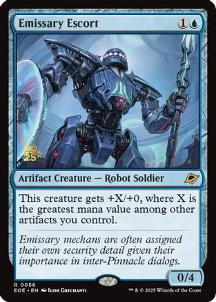 Emissary Escort (PRE-056) - Prerelease Cards Foil