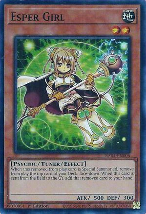 Esper Girl (RA04-EN006) - Quarter Century Stampede 1st Edition