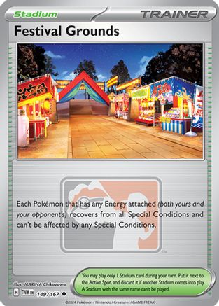 Festival Grounds - 149/167 (League Promo) 149 - League & Championship Cards Reverse Holofoil