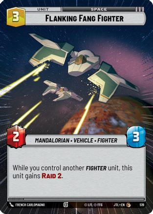 Flanking Fang Fighter (Hyperspace) (519) - Jump to Lightspeed