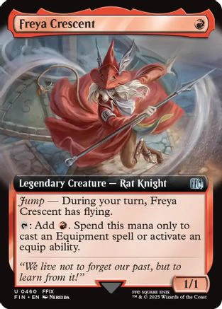 Freya Crescent (Extended Art) (FIN-460) - FINAL FANTASY Foil