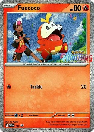 Fuecoco 192 - SV Scarlet & Violet Promo Cards Holofoil