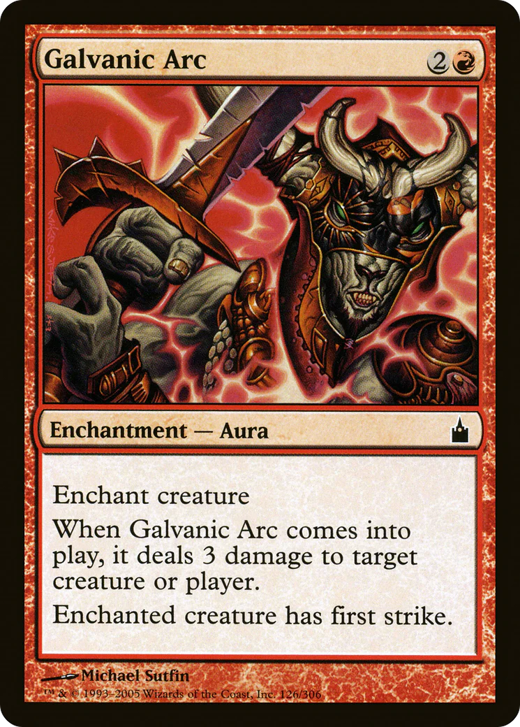 Galvanic Arc (RAV-126) - Ravnica: City of Guilds Foil