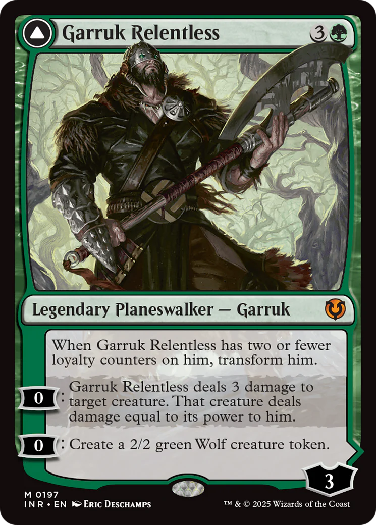 Garruk Relentless (-197) - Innistrad Remastered Foil