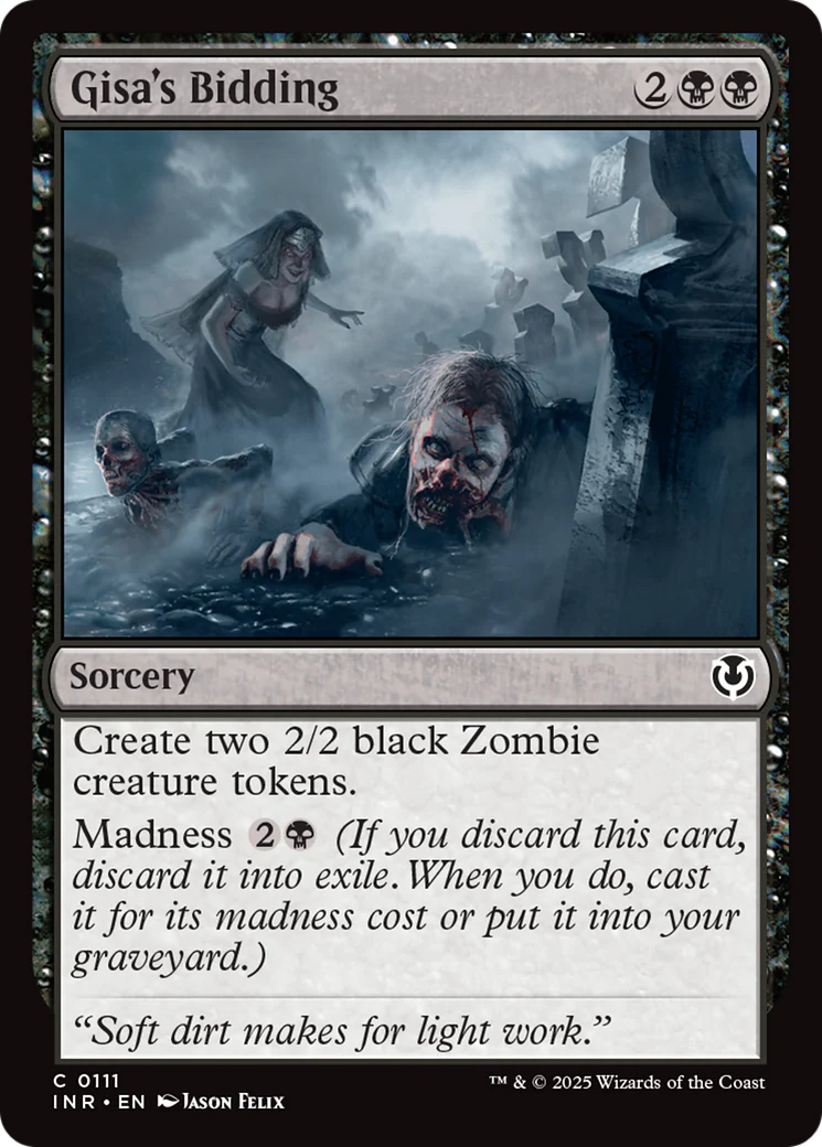 Gisa's Bidding (-111) - Innistrad Remastered Foil