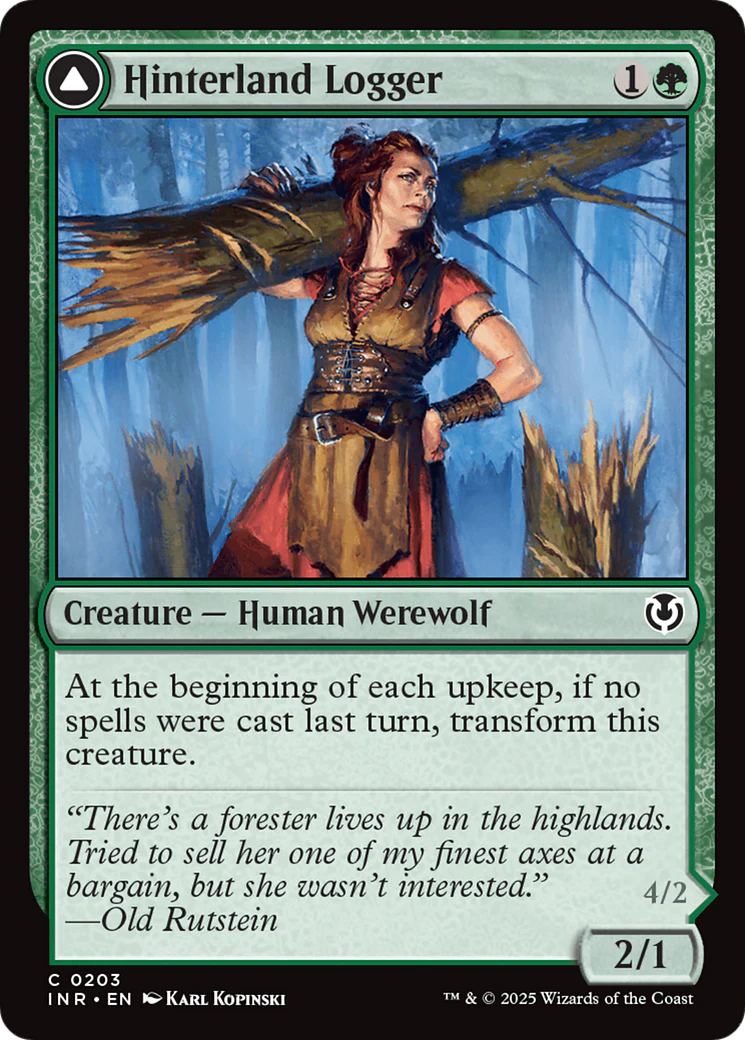 Hinterland Logger (-203) - Innistrad Remastered Foil