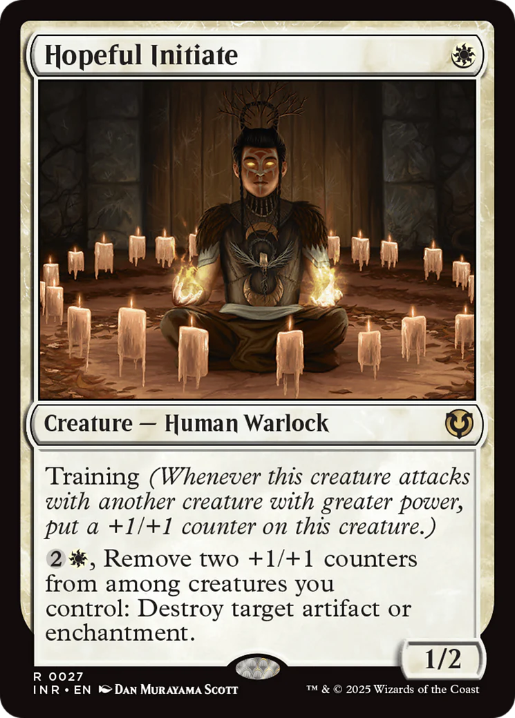 Hopeful Initiate (-027) - Innistrad Remastered Foil