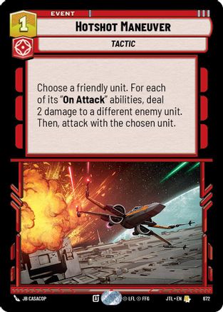 Hotshot Maneuver (Foil) (672) - Jump to Lightspeed Foil