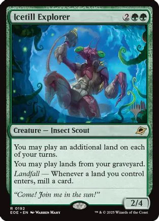 Icetill Explorer (PPEOE-192) - Promo Pack: Edge of Eternities Foil