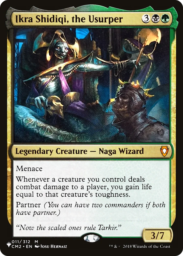 Ikra Shidiqi, the Usurper (LIST-CM2-11) - The List Foil