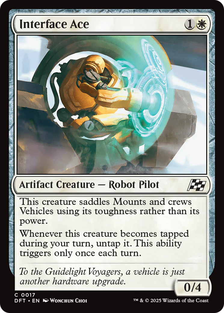Interface Ace (DFT-017) - Aetherdrift Foil