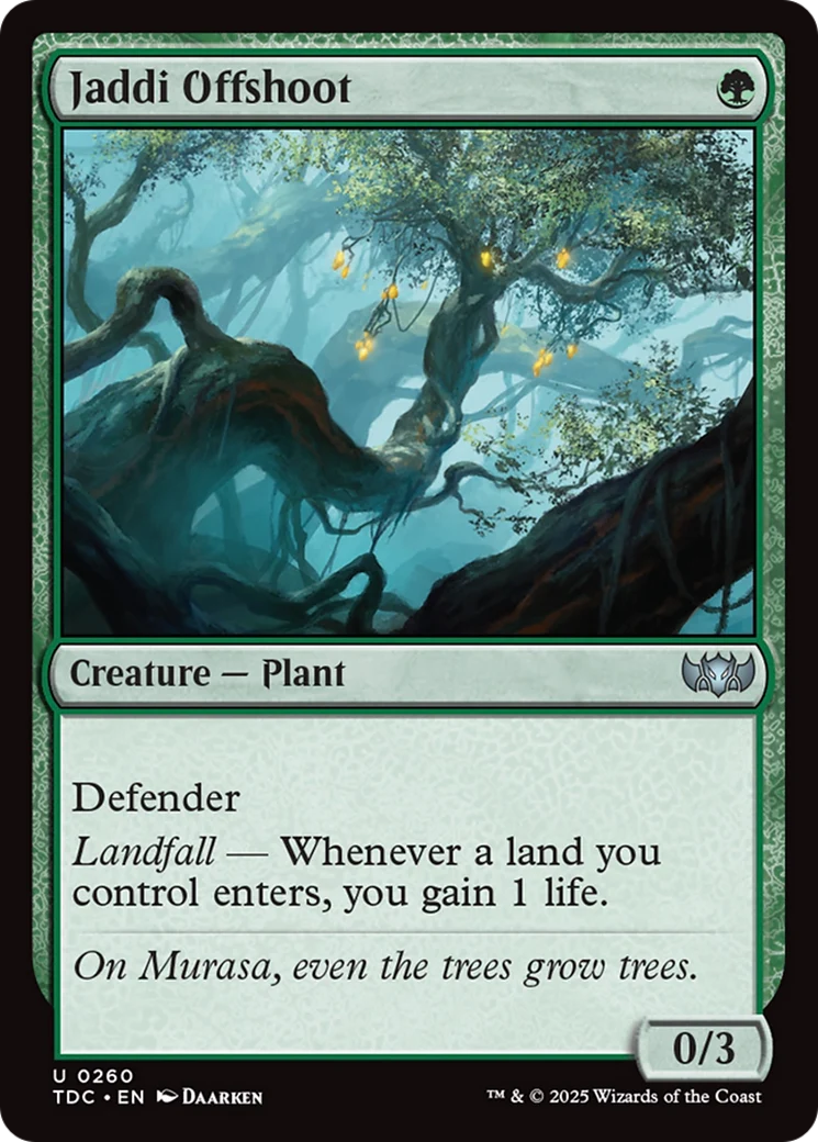 Jaddi Offshoot (TDC-260) - Tarkir: Dragonstorm Commander