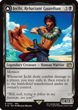 Jecht, Reluctant Guardian (FIN-104) - FINAL FANTASY