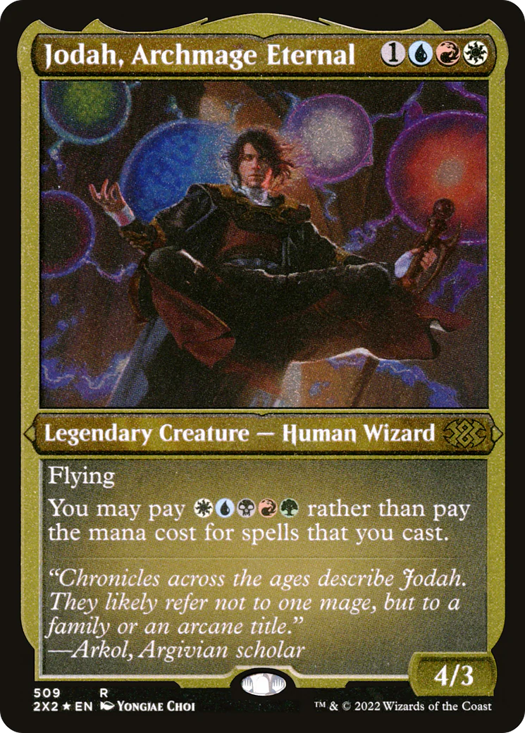 Jodah, Archmage Eternal (Foil Etched) (2X2-509) - Double Masters 2022 Foil