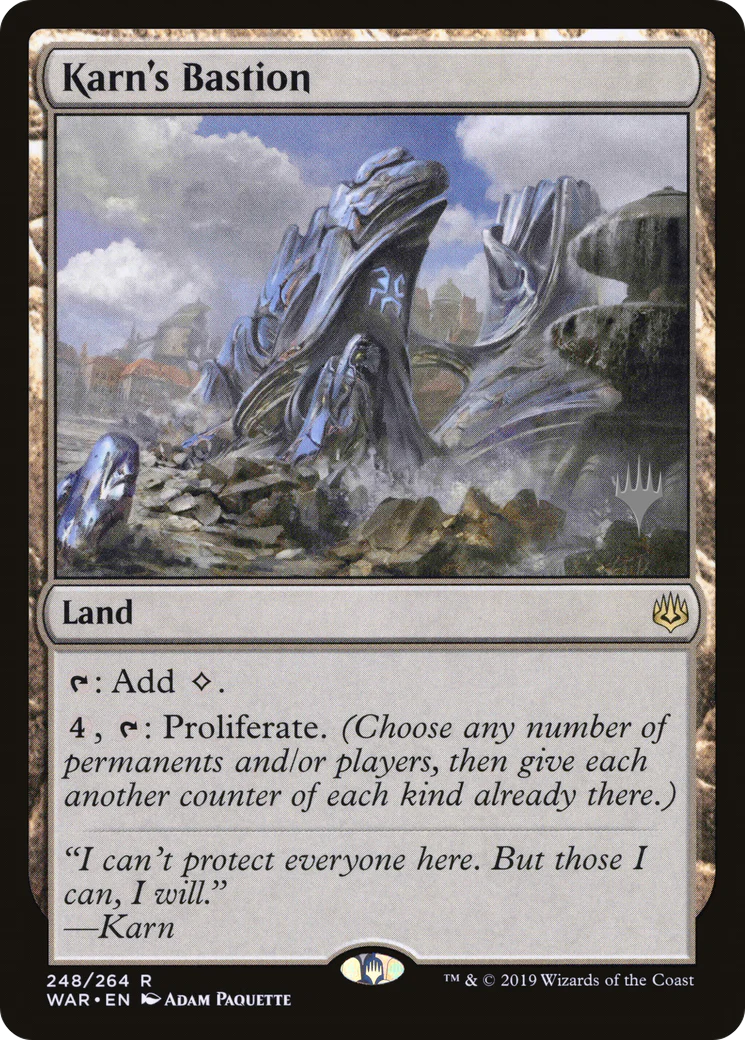 Karn's Bastion (PPELD-248) - War of the Spark Promos