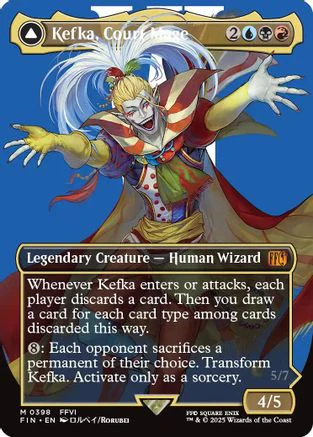 Kefka, Court Mage (Borderless) (0398) (FIN-398) - FINAL FANTASY