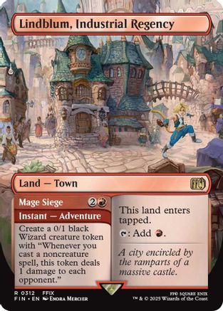 Lindblum, Industrial Regency (Borderless) (FIN-312) - FINAL FANTASY