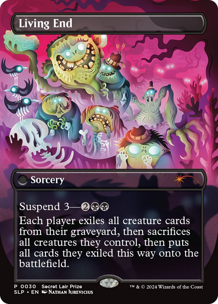 Living End (SLP-030) - Secret Lair Showdown (Borderless)
