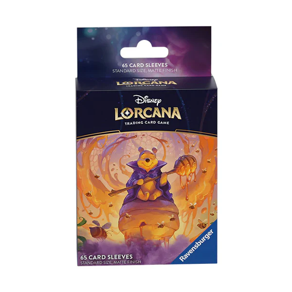 Lorcana TCG - Azurite Sea Deck Sleeves - Winnie The Pooh