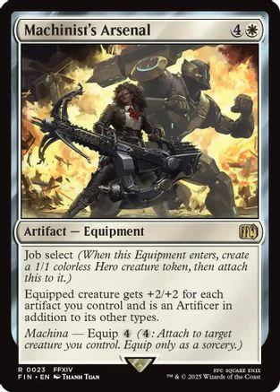 Machinist's Arsenal (FIN-023) - FINAL FANTASY