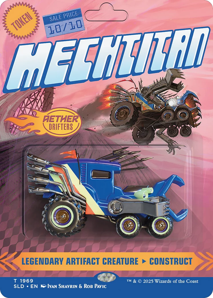 Mechtitan // Mechtitan (SLD-1969) - Secret Lair Drop (Borderless) Foil - Image 4